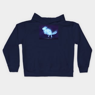 Ghost chinchilla #1 Kids Hoodie